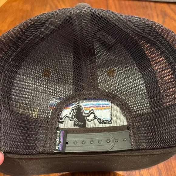 Patagonia Mustard and Gray Trucker Hat - Picture 3 of 3